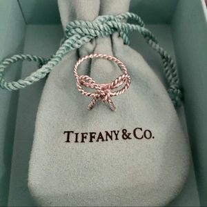 Tiffany’s Silver Bow Ring